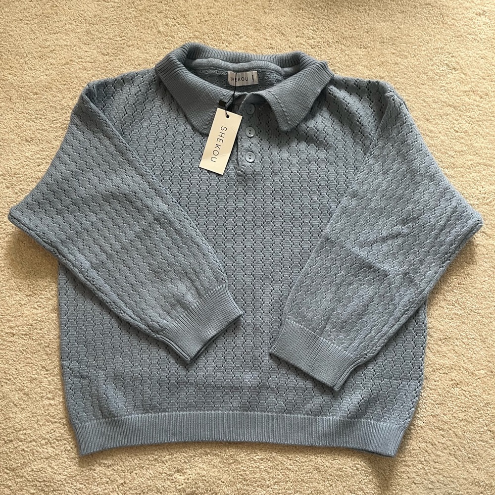 Blue Shekou Sweater